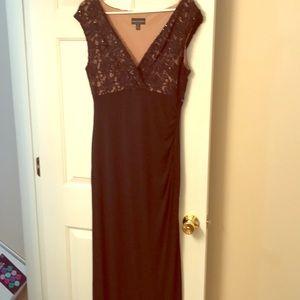Black and Nude Dress